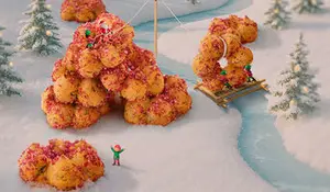 14 couronnes mini choux saumon, aneth