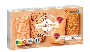 Assortiment de 4 financiers