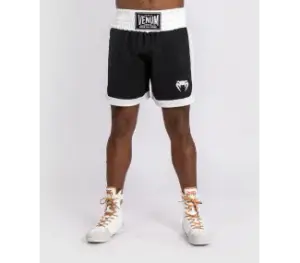 Venum CLASSIC Boxing Shorts - Black/White