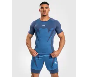 Venum ATTACK Rashguards - Navy Blue