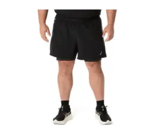 ROAD 2-N-1 5IN SHORT PERFORMANCE BLACK/GRAPHITE GR