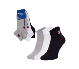 3pk Quarter Socks