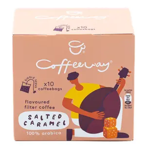 Infusion de Café Caramel Salé Coffeeway 10 pièces
