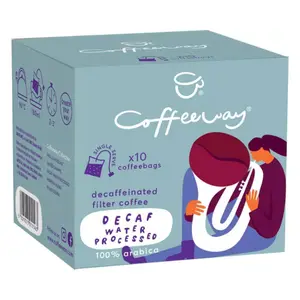 Infusion de Café Décaféiné Coffeeway 10 pièces