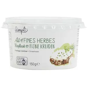 Fromage Ail et Fines Herbes Simpl 150g