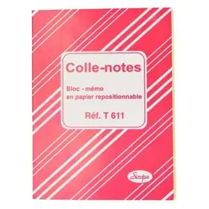 Colle Notes de 50 Feuilles Sicopa