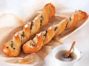 Torsade aux pépites de chocolat noir x2 unités