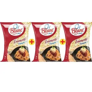 Fromage emmental râpé 2x100g + 100g gratuit - OR BLANC