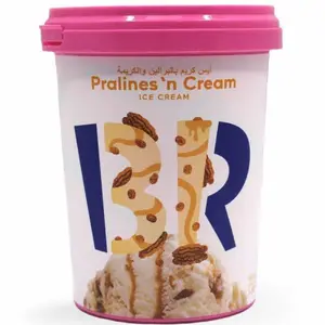 Baskin Robbins bac de crème glacée praliné 500ml