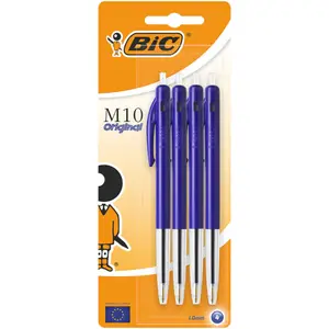 BIC M10 ORIGINAL BLISTER 4 BLUE