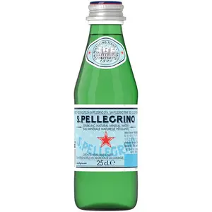 San pellegrino Eau minérale gazeuse en verre 25cl