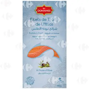 Filet de Truite à l'Huile d'Olive Les Domaines 100g