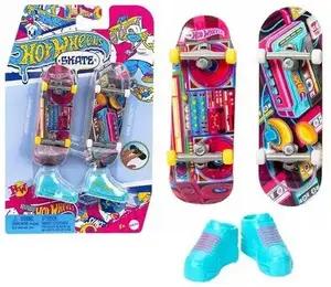 Hot Wheels Skate Patineta de dedo Retro + Zapatos 2