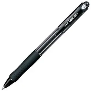 Stylo à Bille Uni-Ball Noir Laknock 1mm