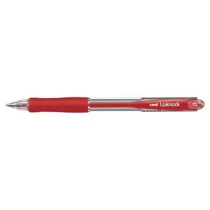 Stylo à Bille Uni-Ball Rouge Laknock 1mm