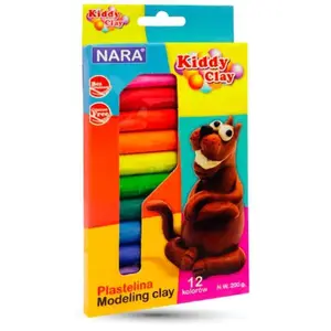Bâtons Pâte à Modeler Kiddy Clay 12 unités