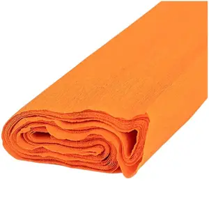 Papier Crépon 23 g 50 cm x 2 m Orange