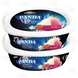 Crème Glacée Vanille Fraise Panda 1L
