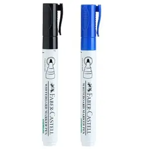 Marqueur de Tableau Slim Bleu & Noir 2 Unités