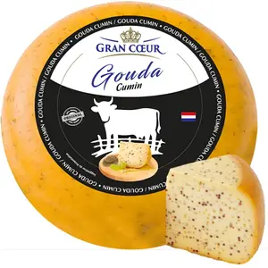 Gouda au Cumin Gran Cœur 100g.