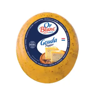 Fromage Gouda Poivre Or Blanc 100g