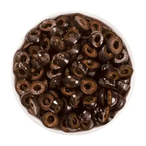 Olives Noires Rondelles 200g.