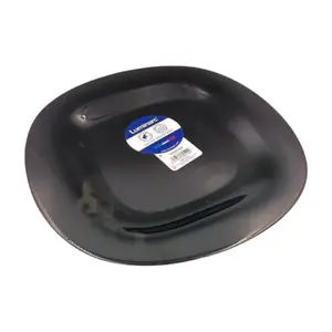 Assiette Plate Carine Noir Luminarc 26,50cm