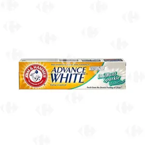 Lot 2dent Advance Whit Sparkl Arm Hammer Crem 115g