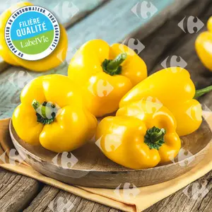 Poivron Jaune 500g - Filière Qualité