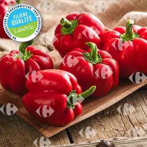 Poivron Rouge 500g - Filière Qualité