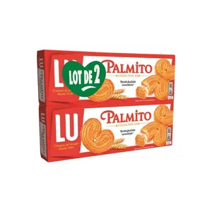 Biscuits l'Original Caramélisés Palmito Lu 2x100g