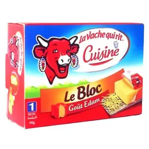 Fromage cuisine bloc goût Edam 90g - LA VACHE QUI RIT