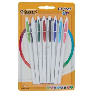 Stylo à Bille Cristal up assortis x8 BIC