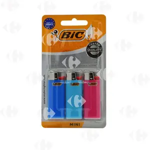 BIC Briquet à pierre Mini Blister de 3