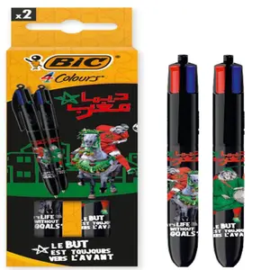Stylo à Bille Style Marocain avec 4 Couleurs BIC