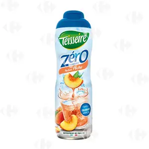 Teisseire Sirop de pêche zéro sucre 60cl