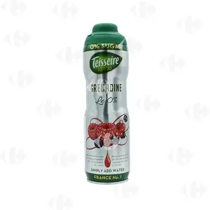 Sirop de Grenadine Sans Sucre Teisseire 60cl