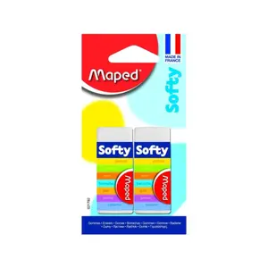 Gomme Softy Maped 2 pièces
