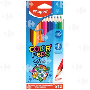 Crayons de couleurs Color Peps Maped 12 pièces