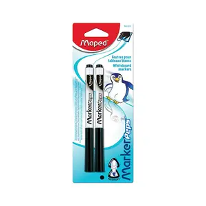 Maped, 2 Feutres Pour Ardoise "noir"