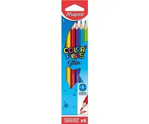 Maped, 6 crayons Color'Peps