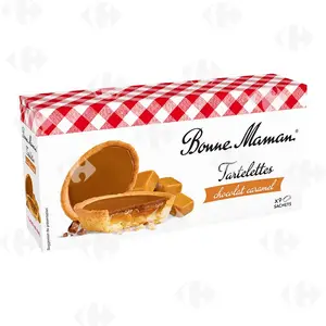 Tartelettes chocolat au lait et au caramel x9 125g - BONNE MAMAN