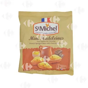 St Michel Mini Madelenes Aux Pépites de Chocolat 75g