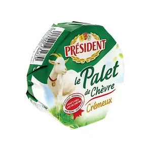 Fromage de Chèvre Rond Le Palet Président 120g