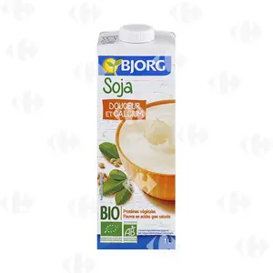 Boisson végétale soja douceur et calcium bio 1L - BJORG