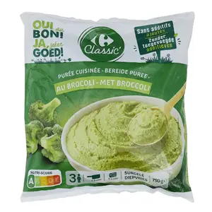 Purée de Brocolis Carrefour Classic 750g