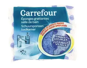 Eponges Salle De Bain Carrefour X2