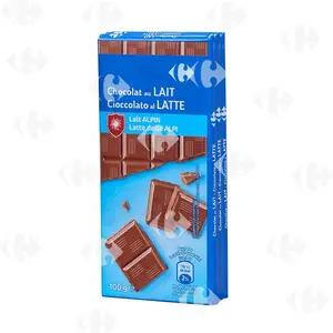 Tablette Chocolat Lait Carrefour 100G X3