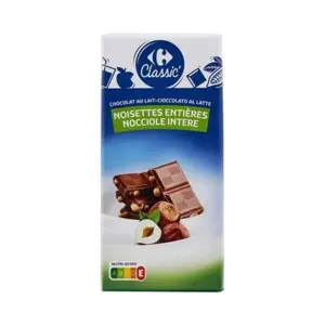 Chocolat au lait CRF-3X100g