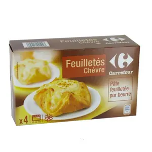 Feuilletés Paniers Fromage De Chèvre Carrefour Extra 4X100G